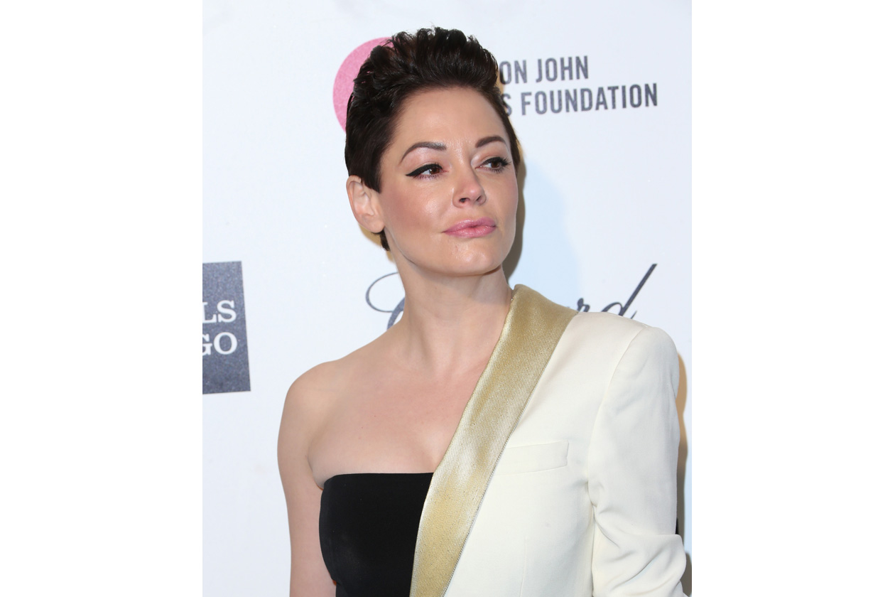 Capelli corti: Rose McGowan