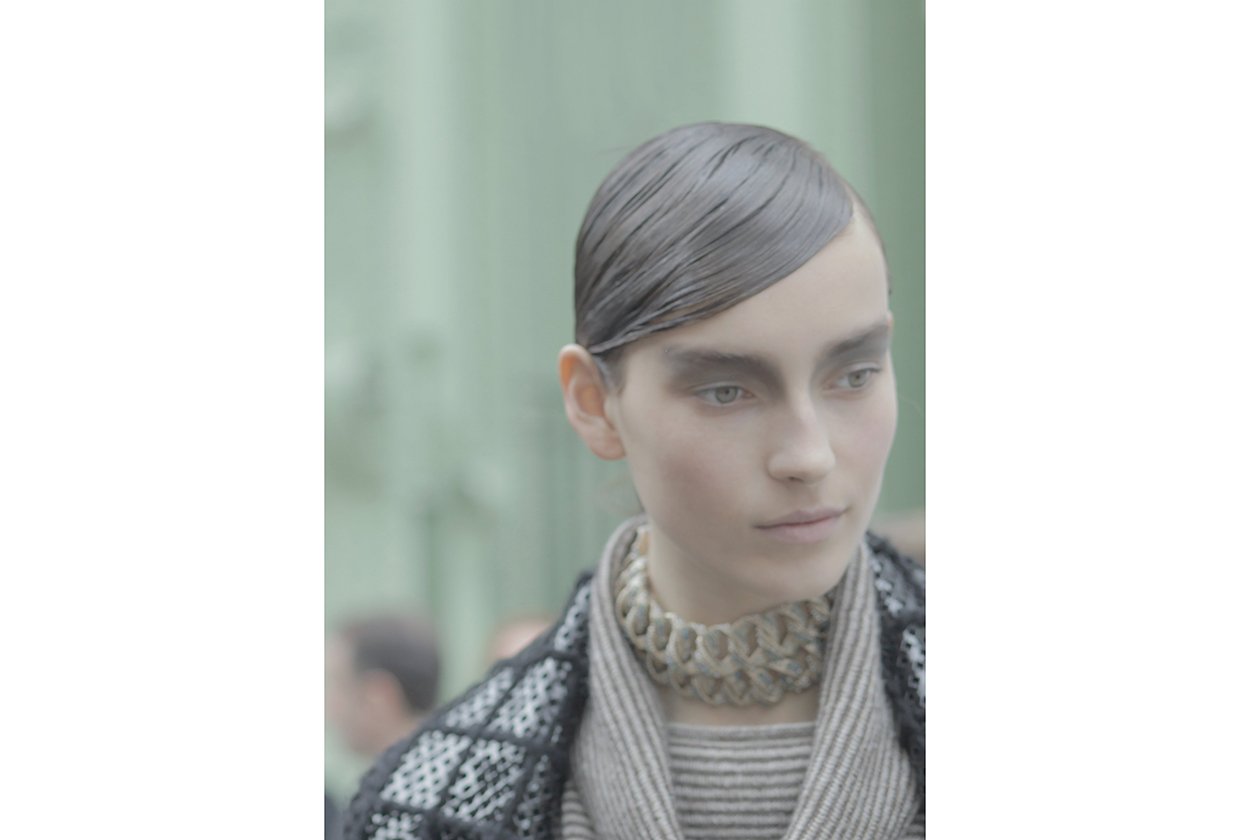 Chanel Prêt-à-Porter Autunno/Inverno 2015-16: make up elegante