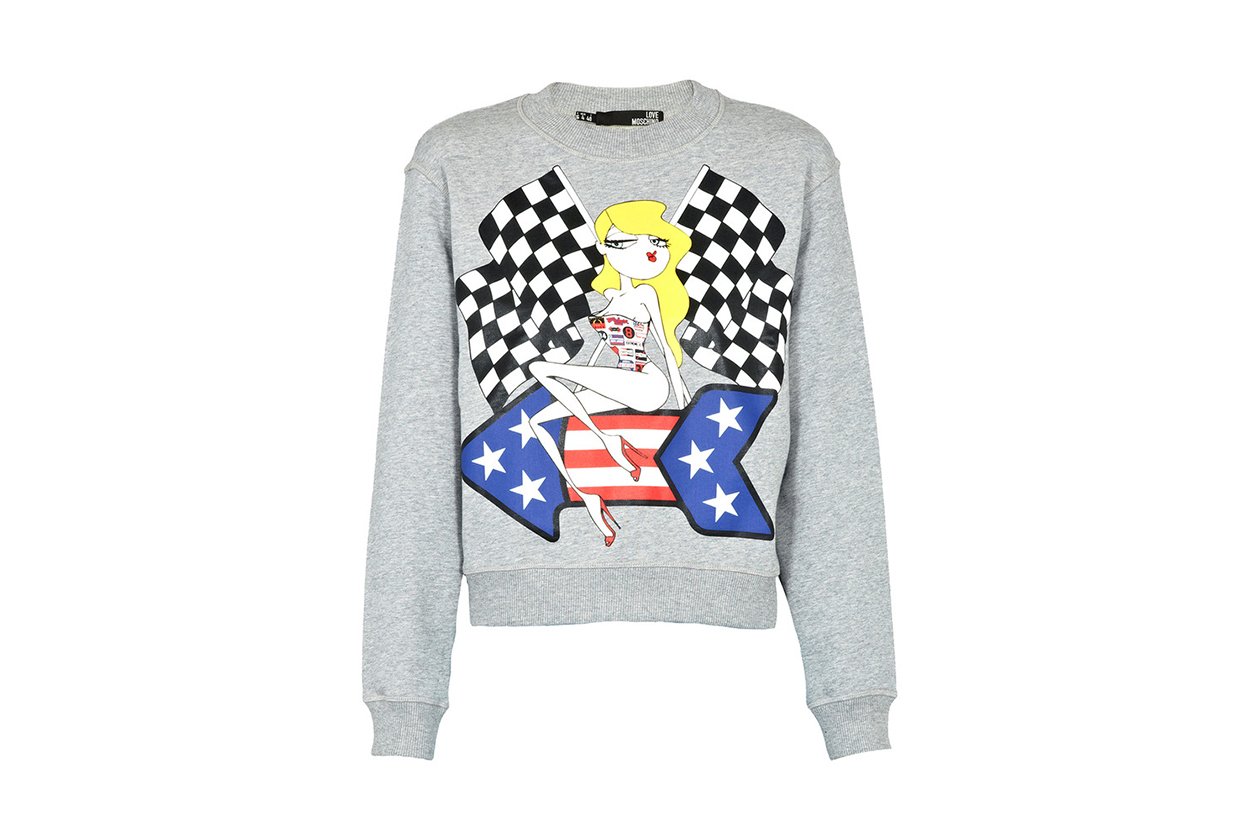 FELPE PER LA PRIMAVERA: LOVE MOSCHINO