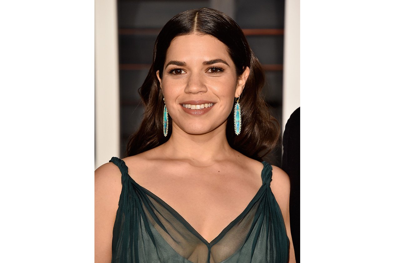 Gli smokey eyes delle star: America Ferrera