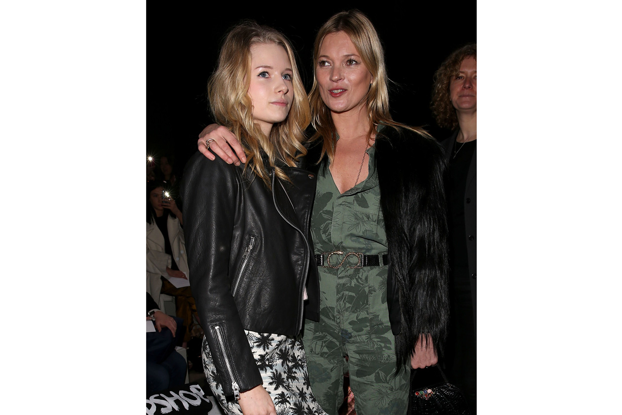 Lottie e Kate Moss