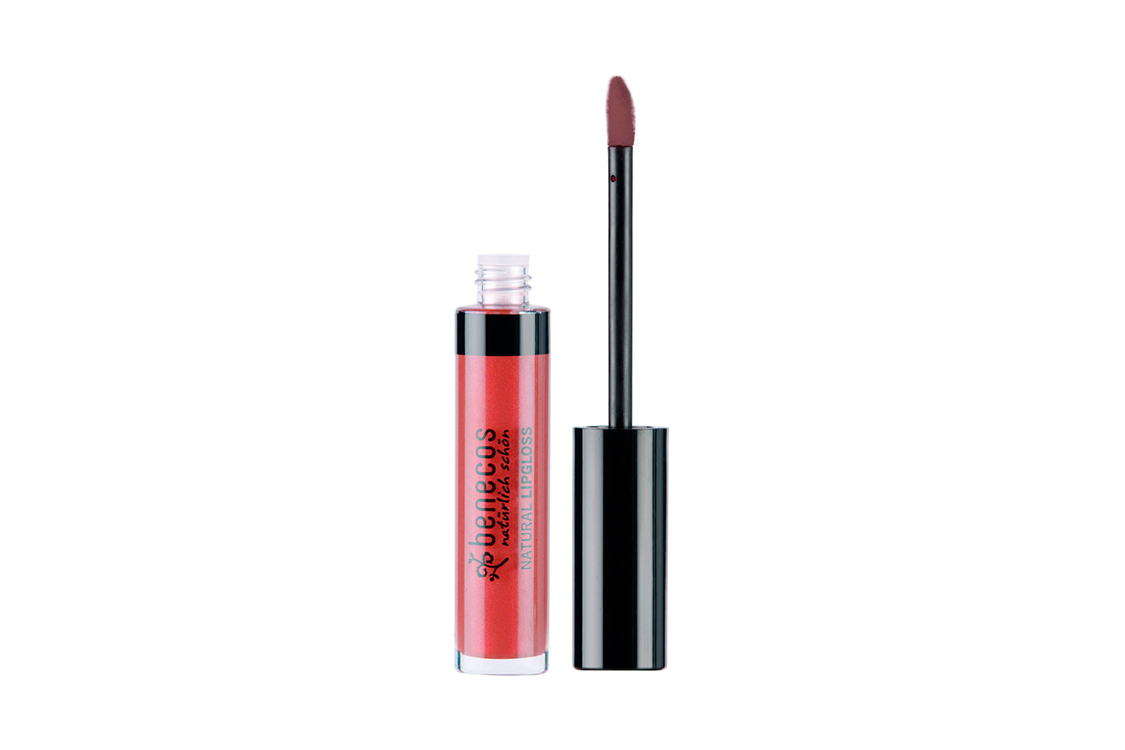 Lucidalabbra: Benecos Natural Lipgloss in Flamingo