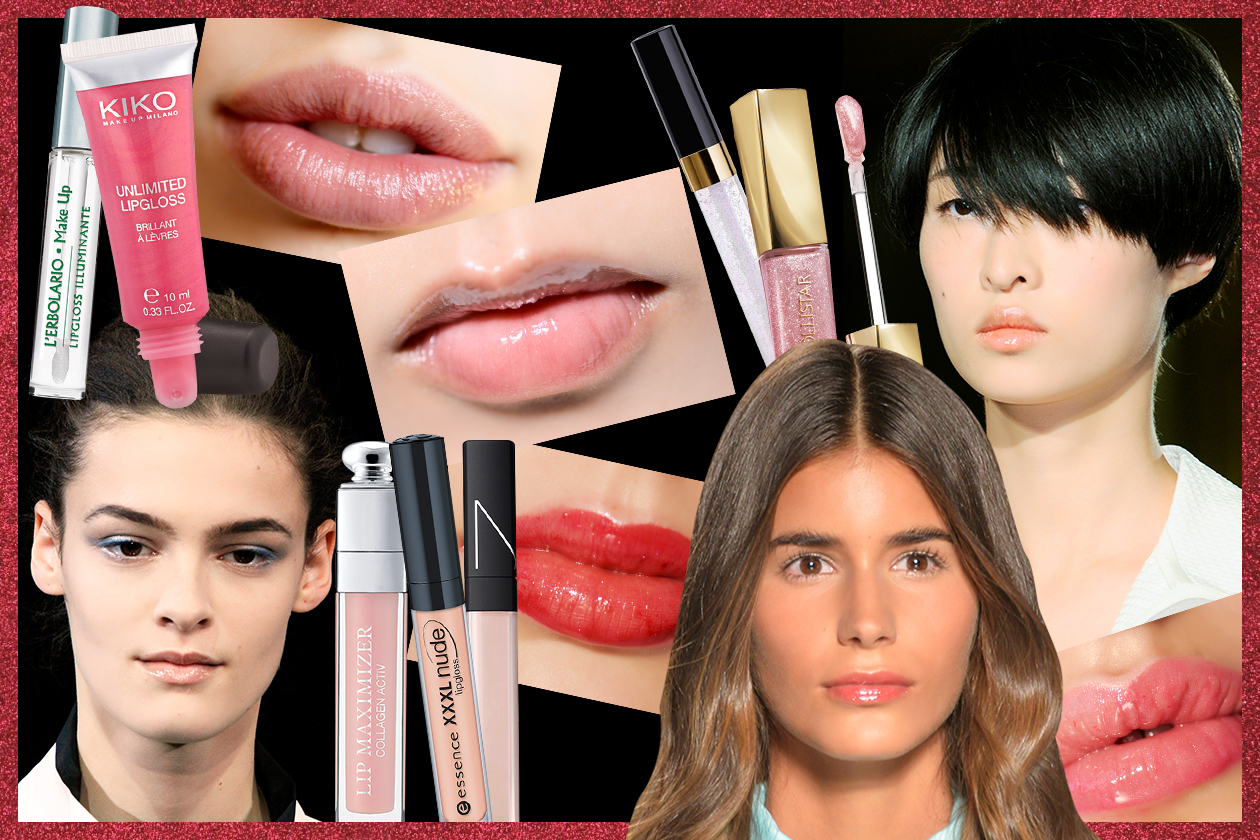 Lucidalabbra: il trucco labbra glossy di tendenza della P/E 2015