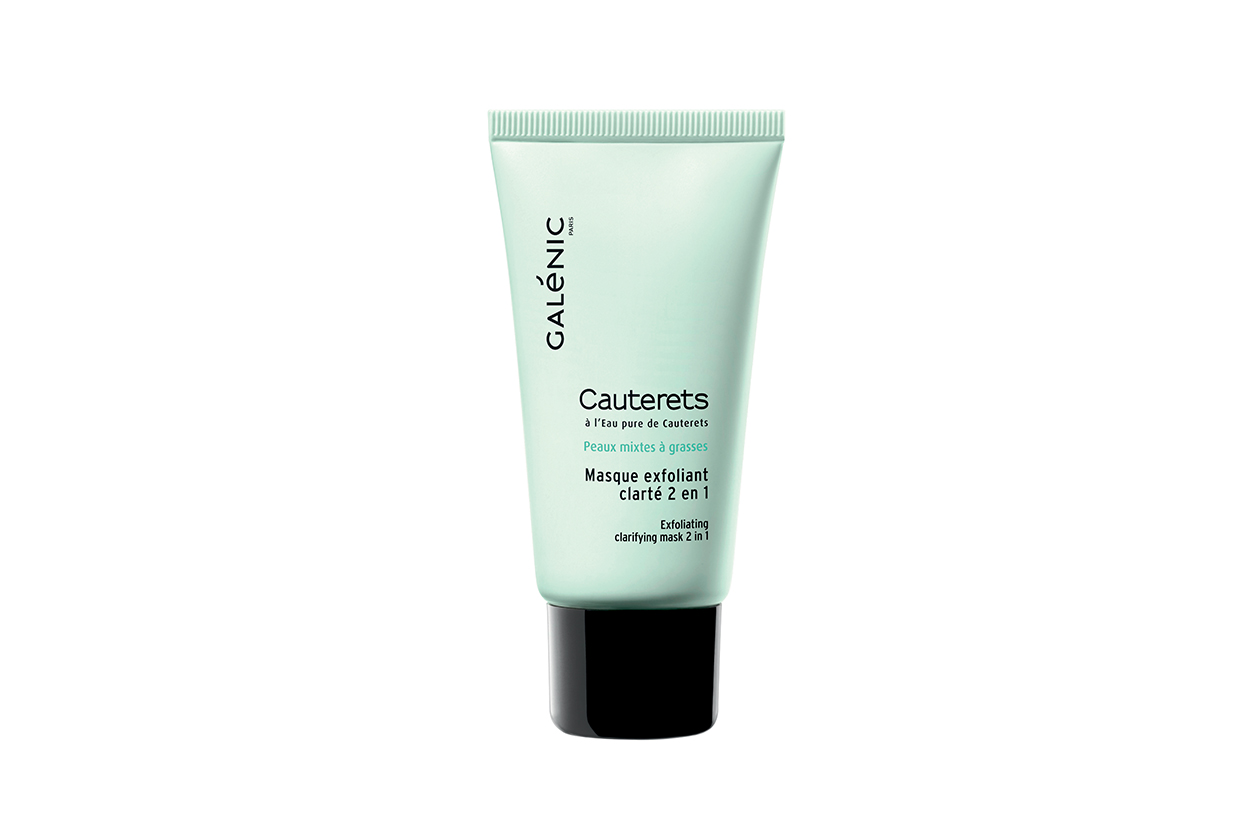 MASCHERE VISO PURIFICANTI: Galenic Cauterets Maschera esfoliante illuminante 2 in 1