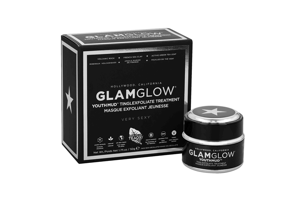 MASCHERE VISO PURIFICANTI: GlamGlow Youthmud Tinglexfoliate Treatment