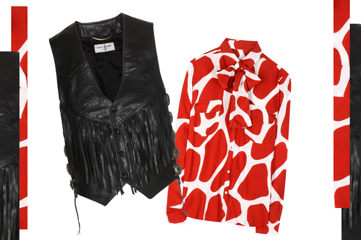 MIX&MATCH: GILET SAINT LAURENT + CAMICIA STELLA JEAN