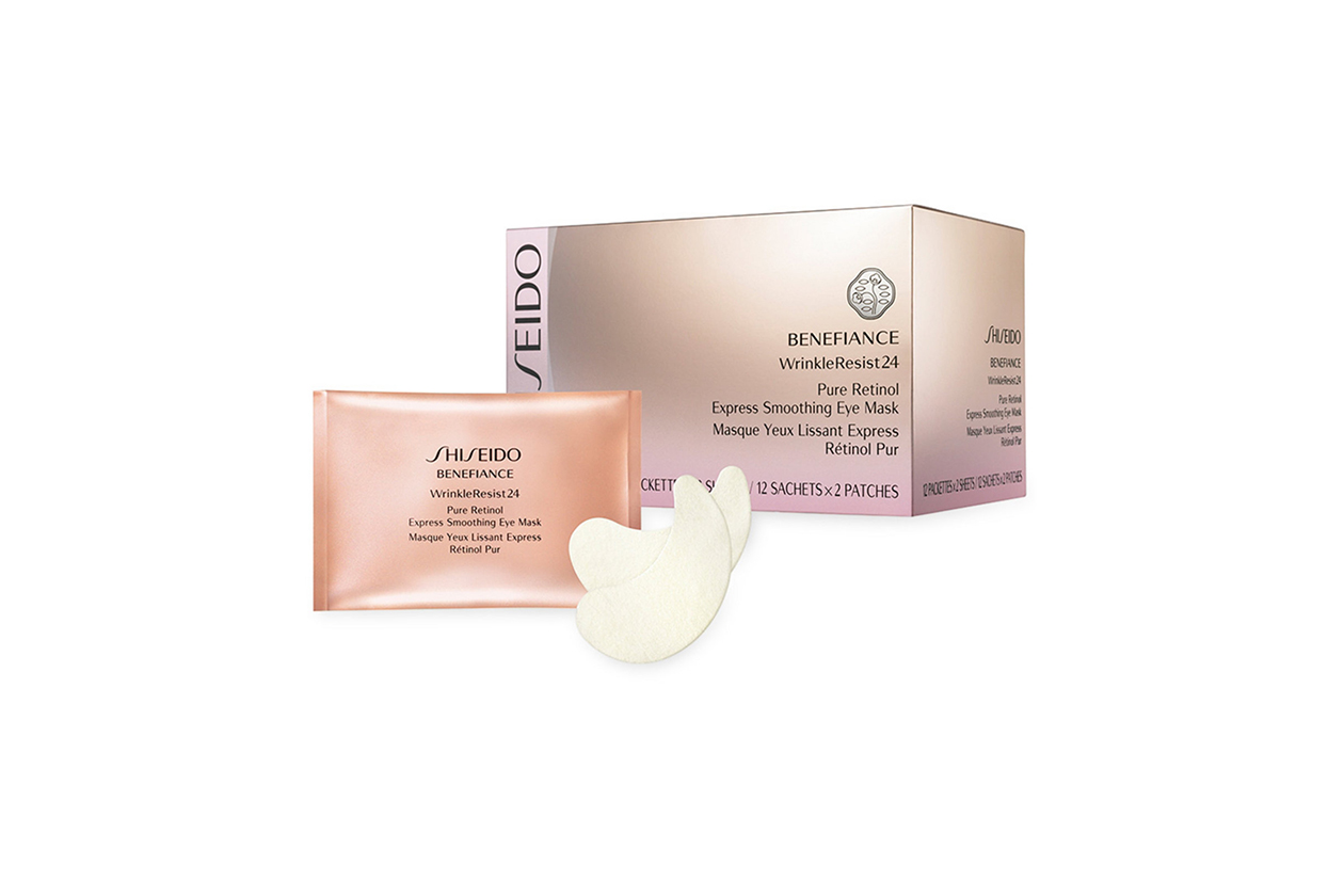 Maschere contorno occhi: SHISEIDO Benefiance WrinkleResist 24 Pure Retinol Express Smoothing Eye Mask