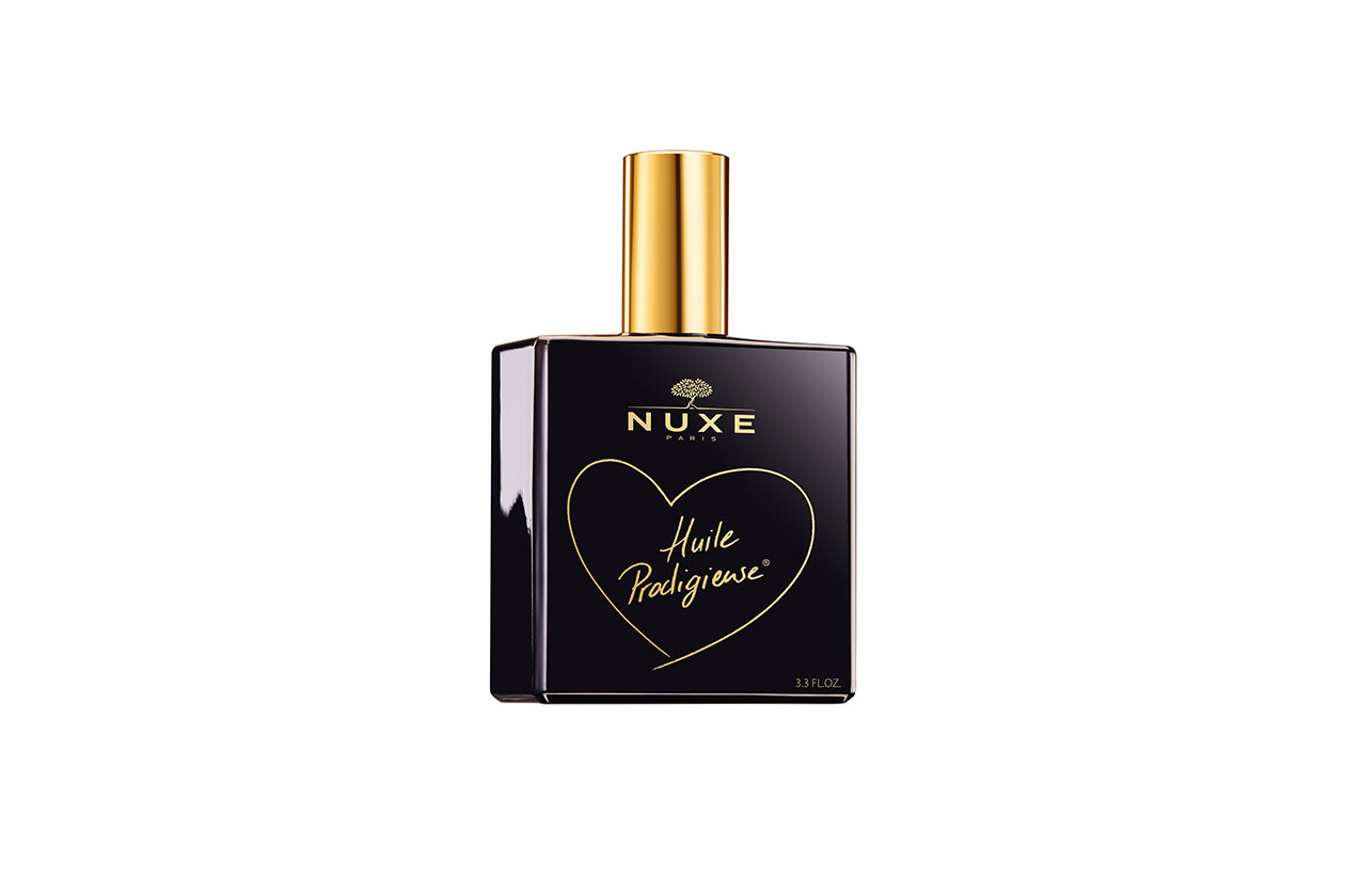 OLI PER IL VISO MULTIUSO: HUILE PRODIGIEUSE® BLACK LIMITED EDITION DI NUXE