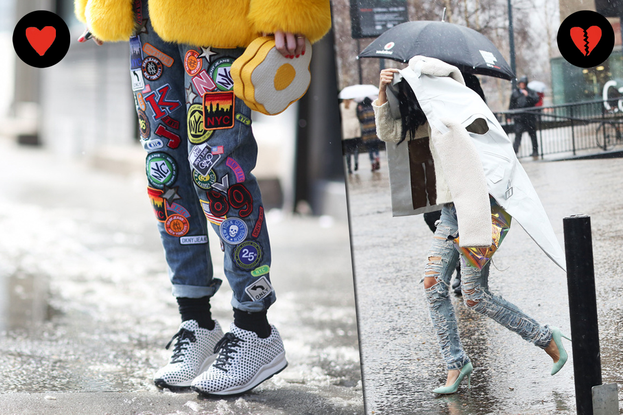 STREET STYLE: HOT I JEANS CON PATCHWORK, NOT I JEANS ULTRA STRAPPATI