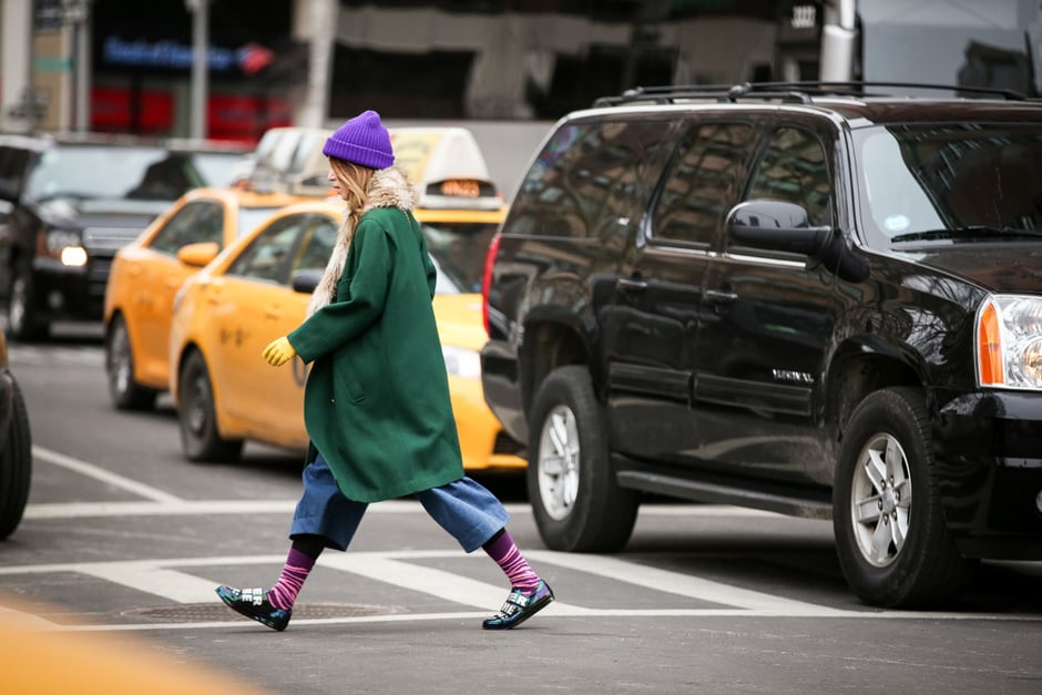 Street Style: colori e look sbarazzino