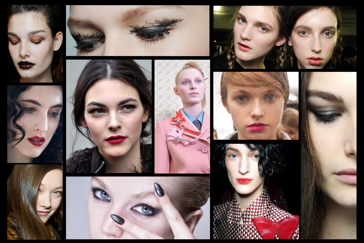 TENDENZE BEAUTY MFW A/I 2015-2016: scoprite i trend make up, capelli e unghie direttamente dai backstage delle sfilate