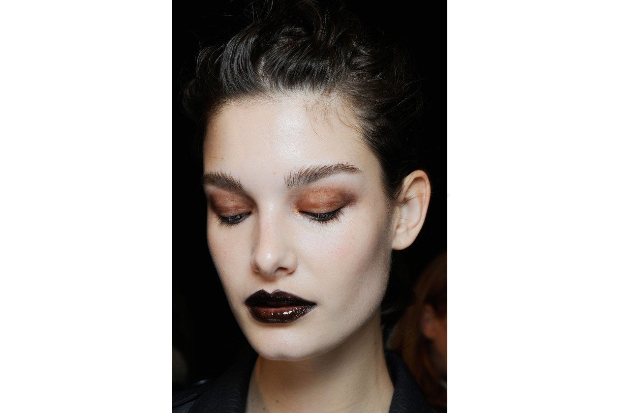 TENDENZE MAKE UP MFW A/I 2015: TRUSSARDI