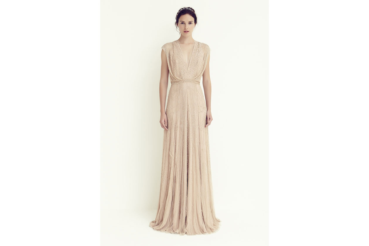 abiti da sposa colorati: jenny packham