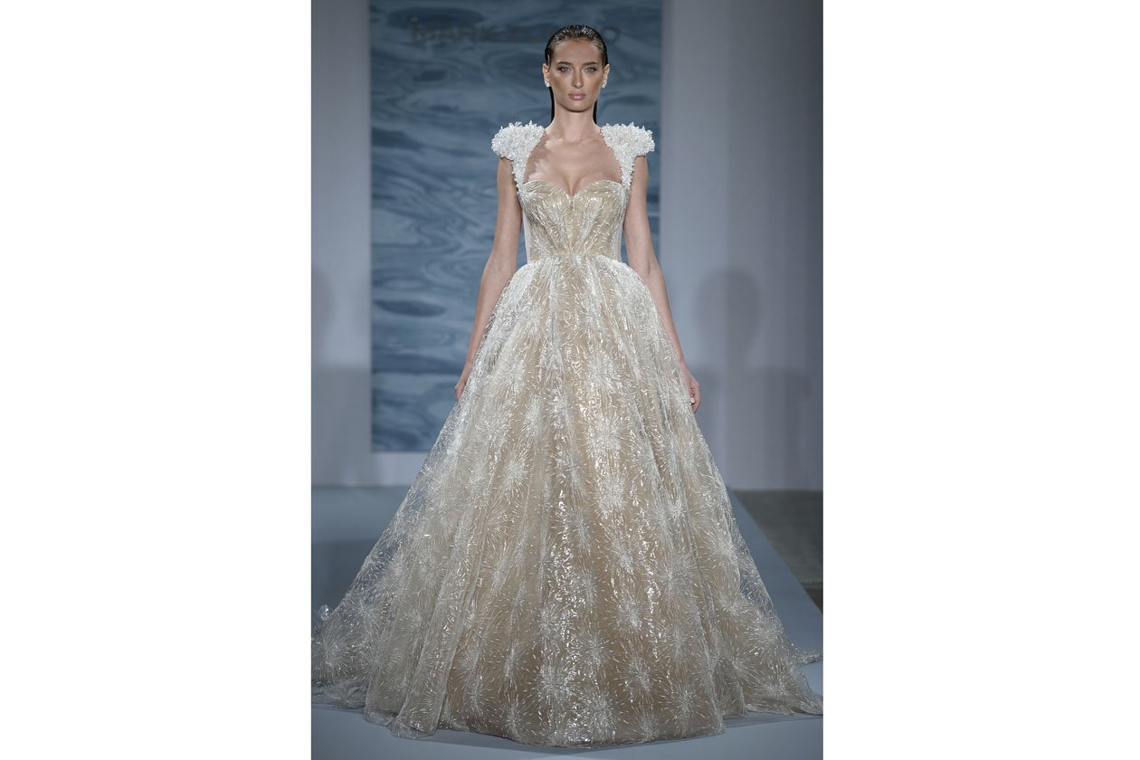 abiti da sposa colorati: mark zunino