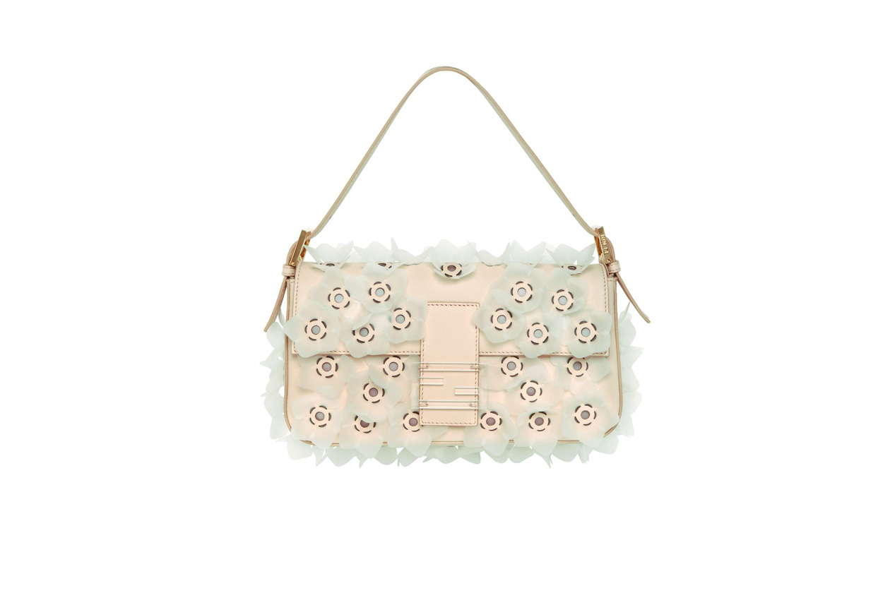 borse a fiori: fendi