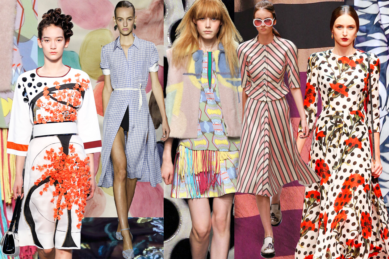 Pattern mix: le stampe di tendenza per la Primavera-Estate 2015