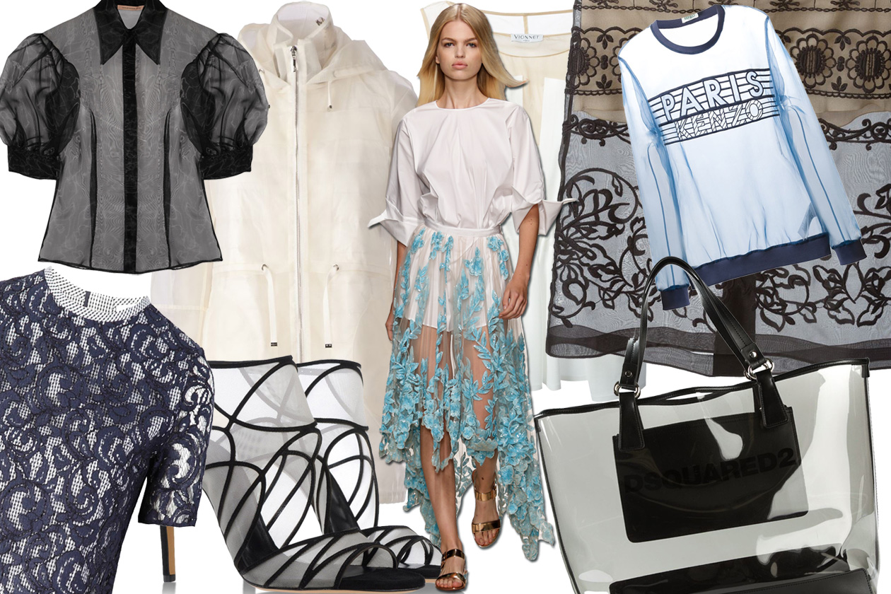 Tendenza see-through per la Primavera Estate 2015