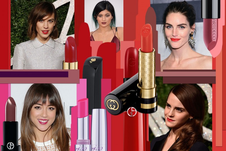 Rossetti opachi: i prodotti e le tendenze delle star