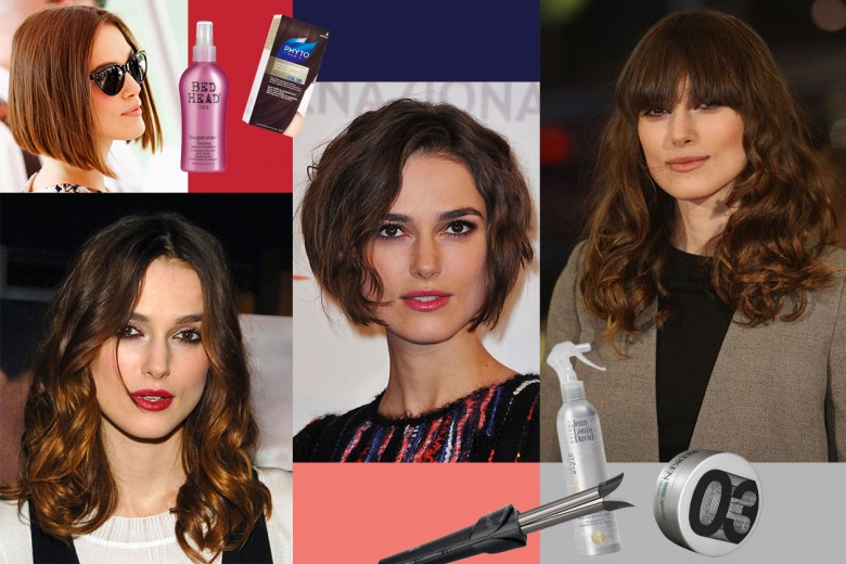 Keira Knightley capelli: dalle medie lunghezze ai raccolti da red carpet