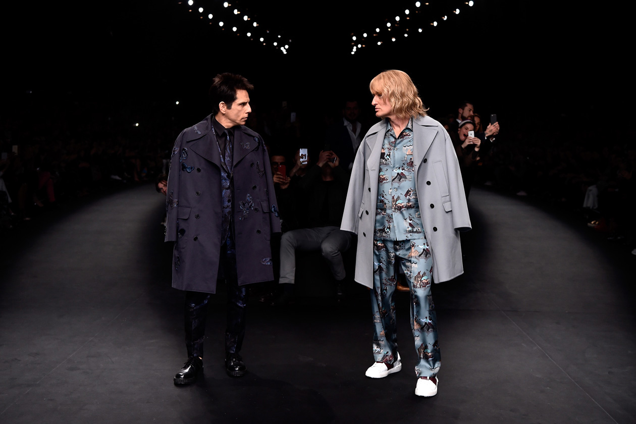 Valentino AI 2015: in passerella anche Derek Zoolander