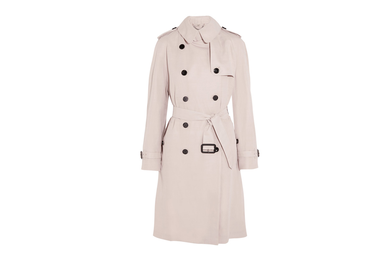 trench colorato: burberry