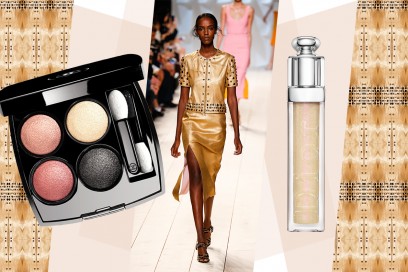 Abiti oro e make up: Nina Ricci