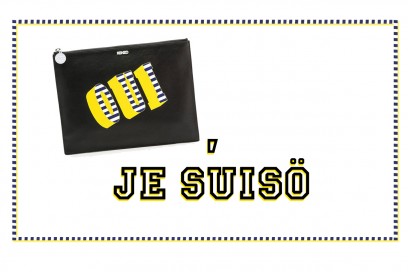 CLUTCH CON SCRITTE: KENZO