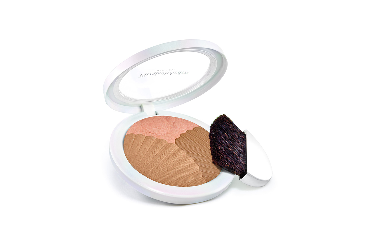 Contouring viso: Elizabeth Arden Sunkissed Pearls Bronzer and Highlighter