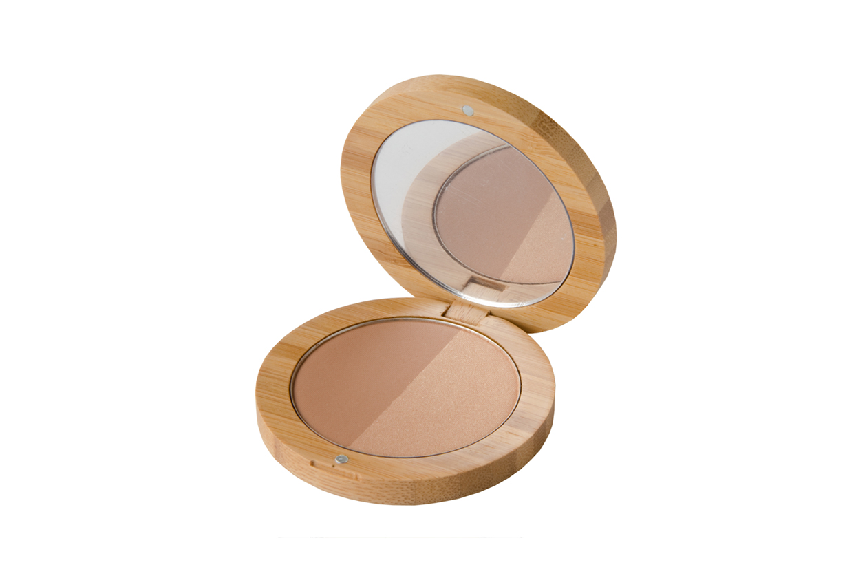 Contouring viso: TanOrganic Duo Bronzer