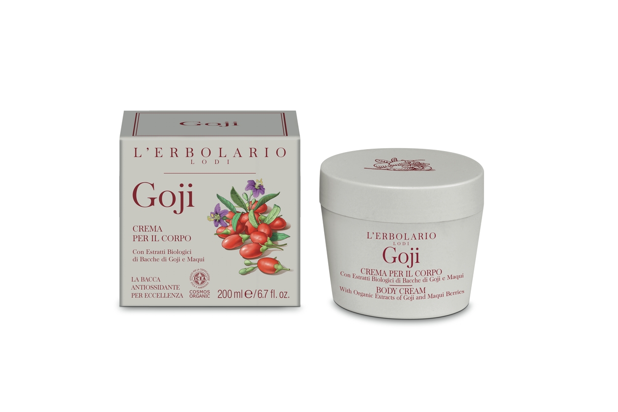 Creme corpo idratanti: L’Erbolario Goji Crema per il Corpo