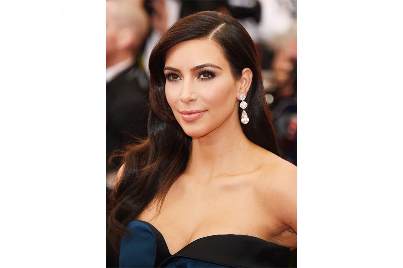 Kim Kardashian trucco: make up soft