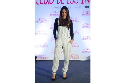 LOOK CON SALOPETTE:  Michelle Calvo