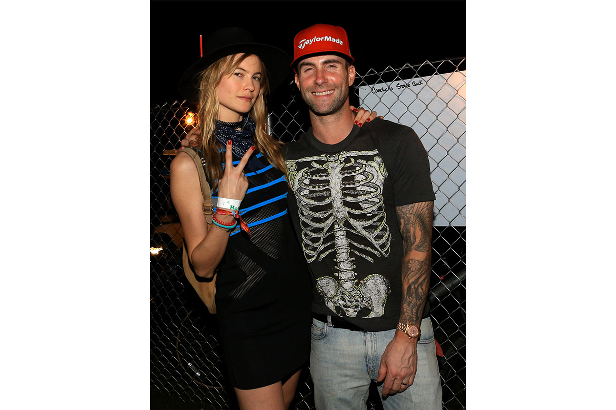 Look capelli Coachella 2015: Behati Prinsloo