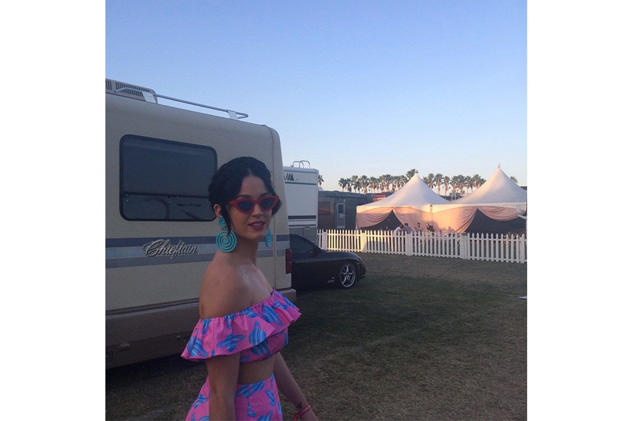 Look capelli Coachella 2015: Katy Perry