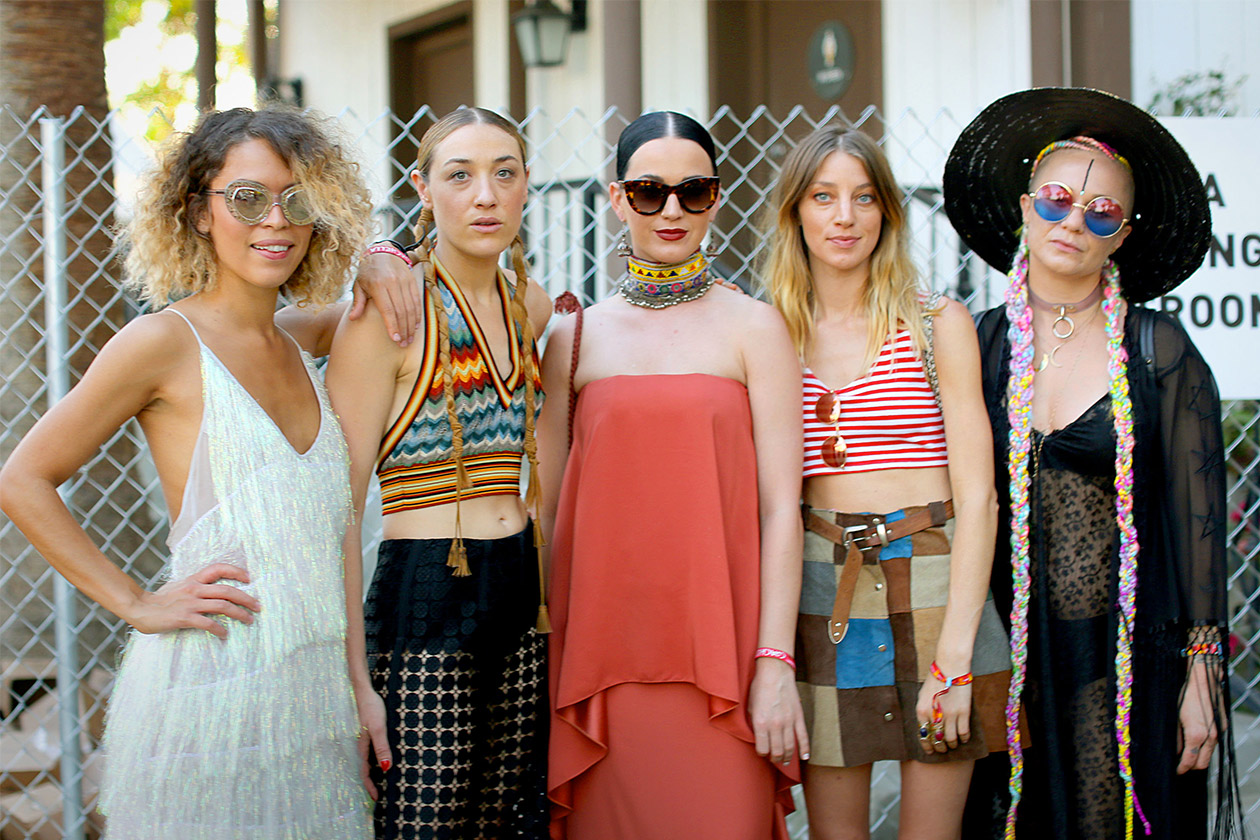 Look capelli Coachella 2015: Mia Moretti e Katy Perry