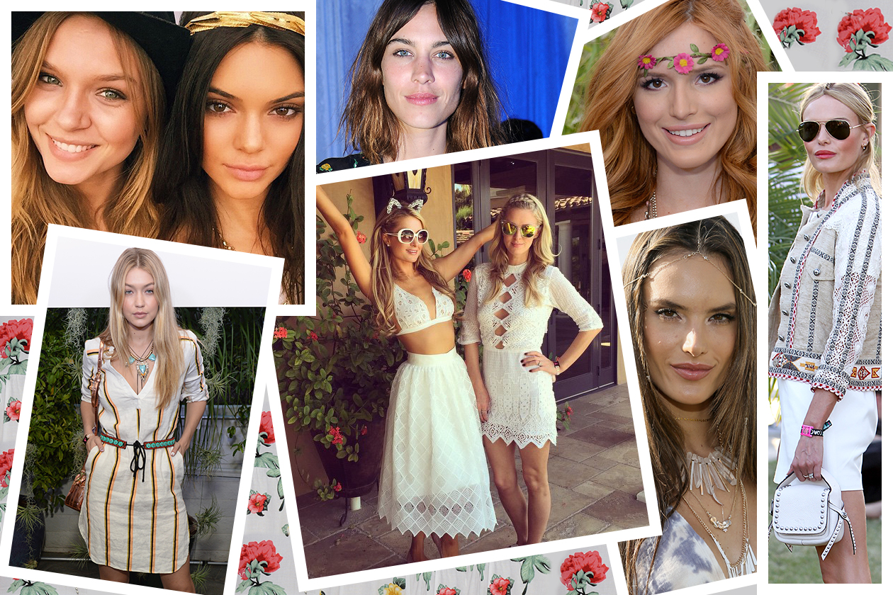 Look capelli Coachella 2015: le star al festival