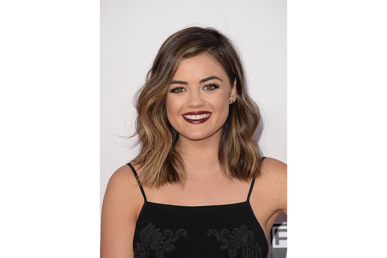 Lucy Hale capelli: il nuovo taglio wob