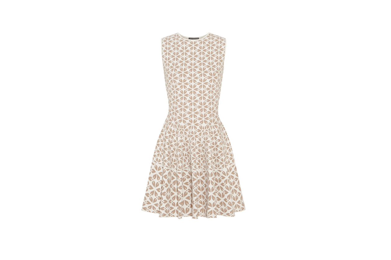 MINI DRESS: ALEXANDER MCQUEEN