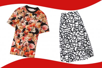 MIX&MATCH: GONNA A RUOTA ENFOLD + T-SHIRT GIVENCHY