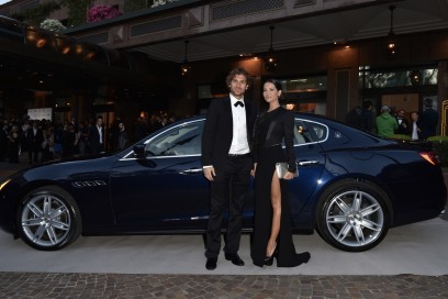 Maserati al Gran Galà Milano Charity Alessio Cerci, Federica Riccardi