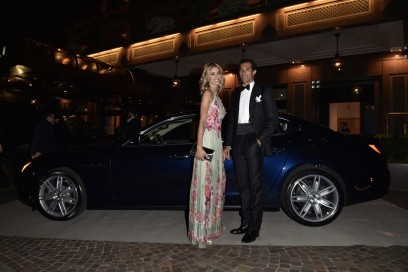 Maserati al Gran Galà Milano Charity Elena Santarelli, Bernardo Corradi