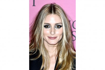 Olivia Palermo trucco: silver smokey eyes