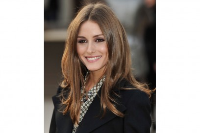 Olivia Palermo trucco: smokey eyes viola marrone