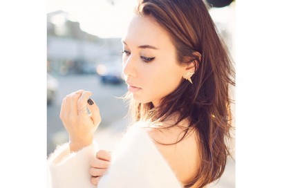 RUMI NEELY BEAUTY LOOK: BLACK FLICK & BLACK MANI