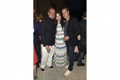 Robert Rabensteiner, Teresa Maccapani Missoni and Nicolas Pages