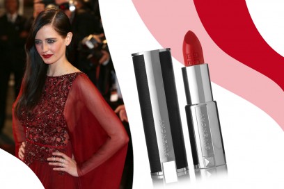 Rossetti rossi da red carpet: Le Rouge n. 306 Carmin Escarpin di Givenchy – Eva Green