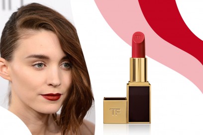 Rossetti rossi da red carpet: Lip Color in Cherry Lush di Tom Ford – Rooney Mara