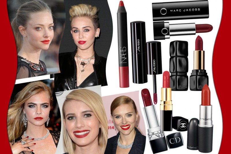 Rossetto rosso per bionde: quale tonalità scegliere