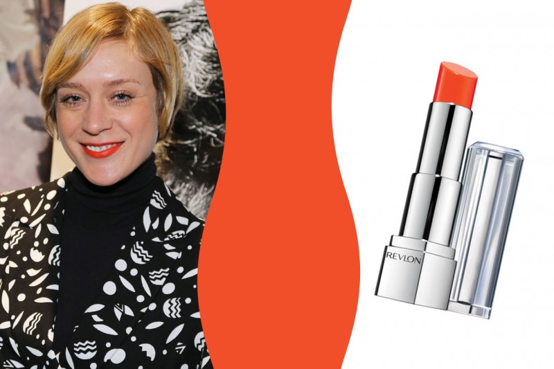 Rossetto rosso per bionde: rossetto rosso aranciato