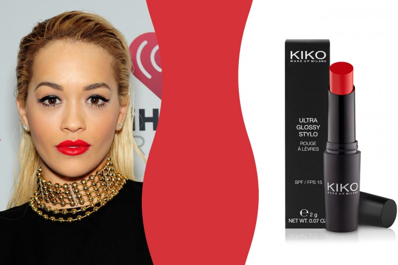 Rossetto rosso per bionde: rossetto rosso ciliegia